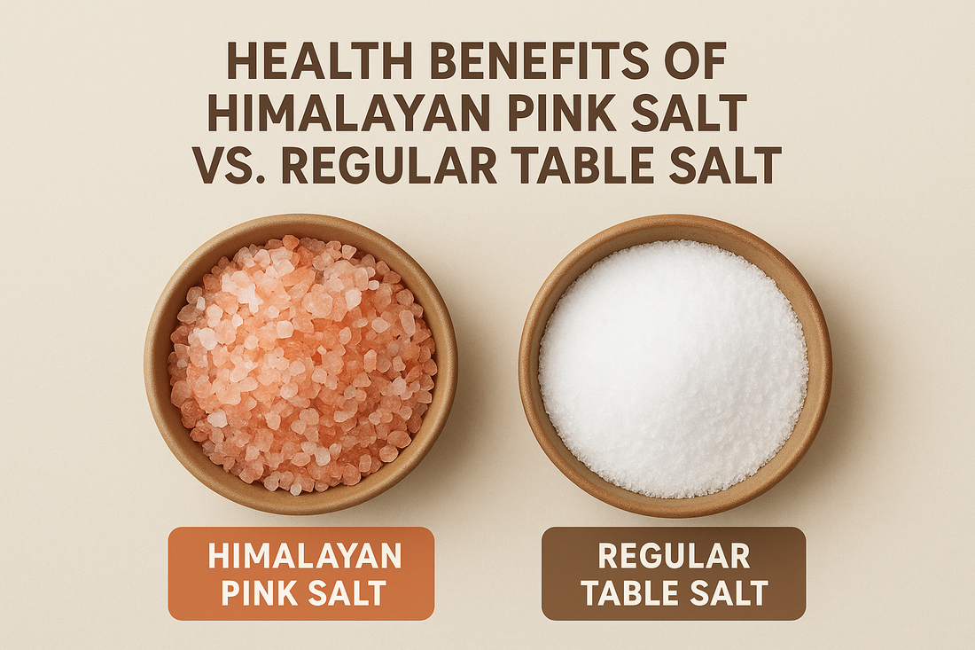 Health Benefits of Himalayan Pink Salt vs Regular Table Salt