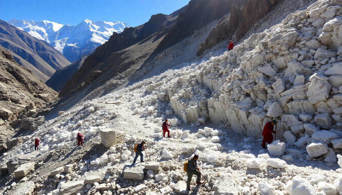 The Salty Treasures of the Himalayas: A Captivating History of Salt Mining