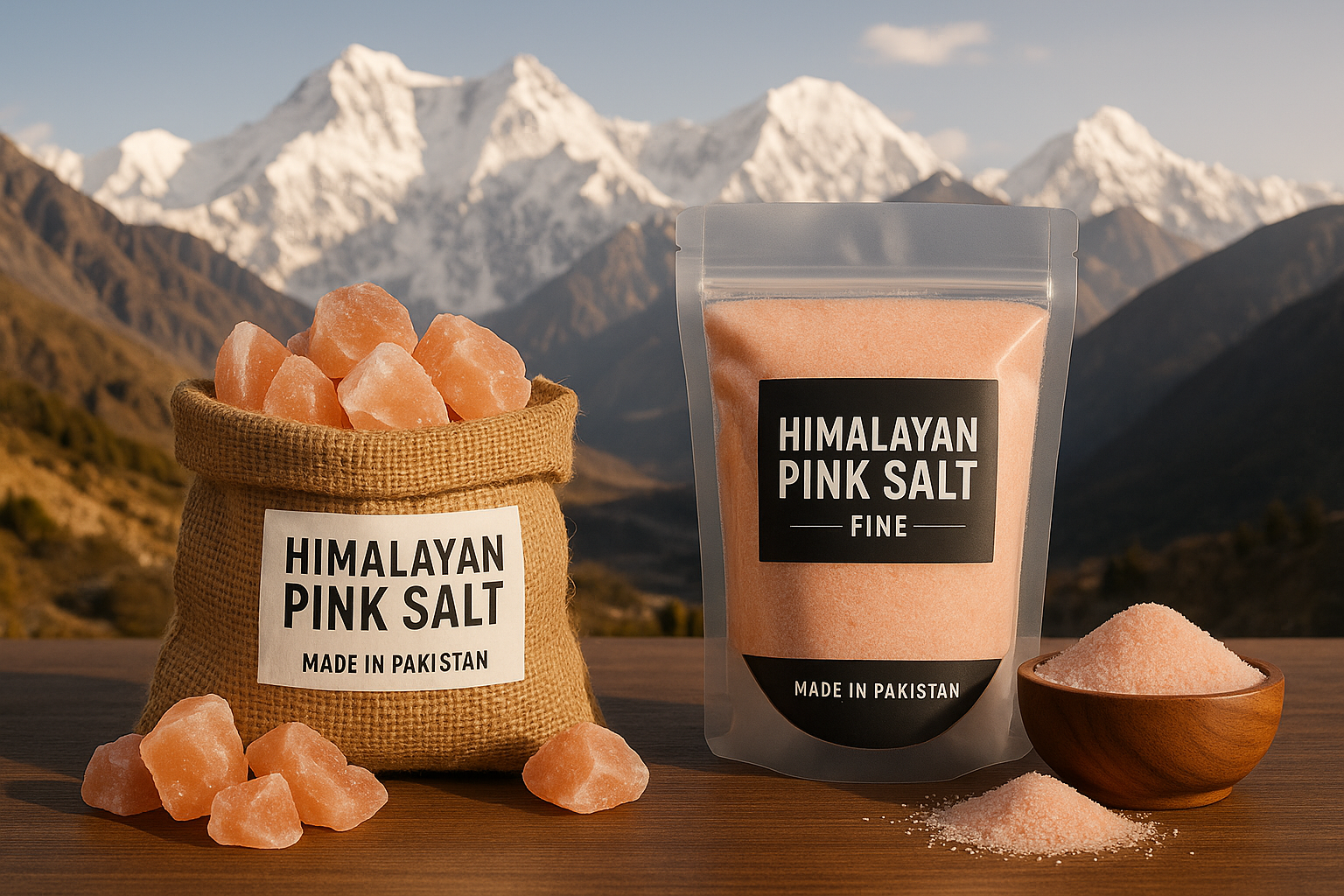 Himalayan Pink Salt Exporter In Pakistan